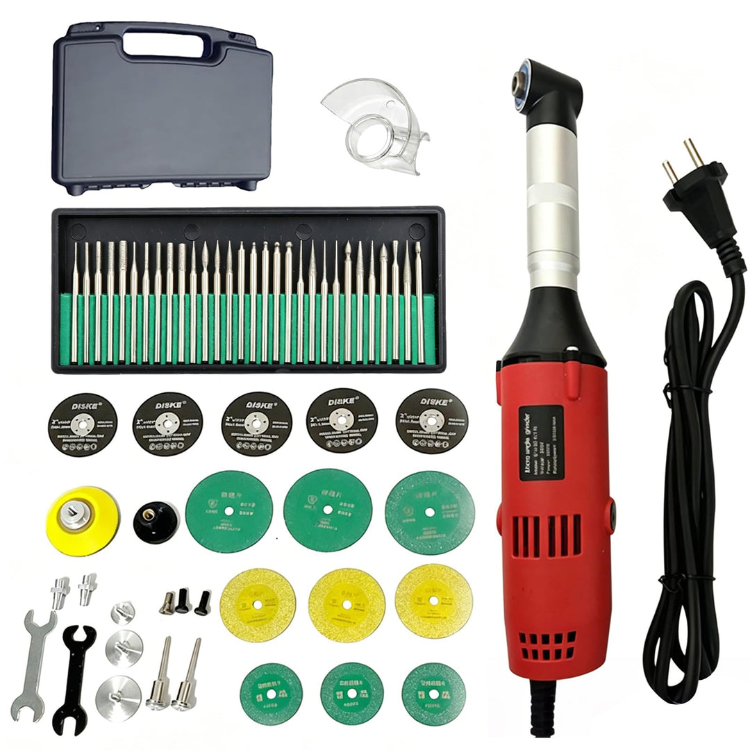 Elektrischer Fliesenfugenreiniger, 500W Schleiffugenreinigungs Set Elektrischer Gesenkschleifer Schl