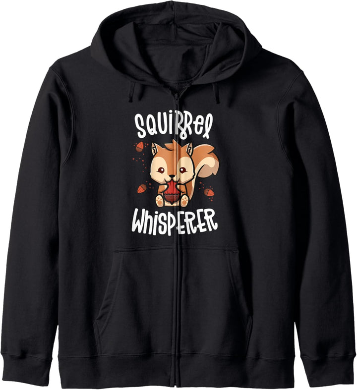 Squirrel Whisperer Shirt Squirrel Gifts For Squirrel Lovers Kapuzenjacke