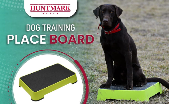 HUNTMARK Hundetraining-Platzbrett – langlebige Jagdhund-Trainingsplattform – rutschfeste Oberfläche