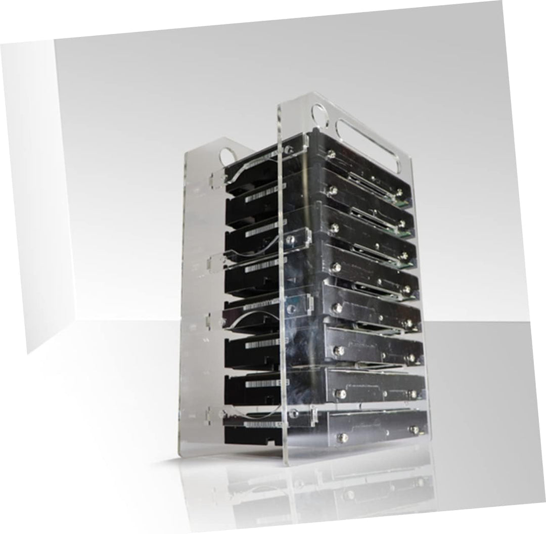 1 Set HDD-Regal Externes Festplattengehäuse DIY-Festplatten-Rack Festplatten- -Tablett Desktop-Compu