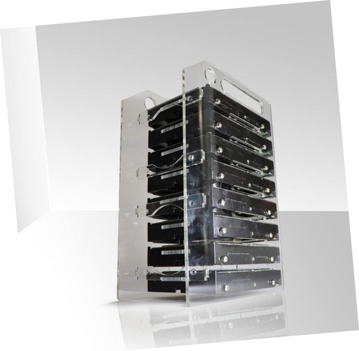 1 Set HDD-Regal Externes Festplattengehäuse DIY-Festplatten-Rack Festplatten- -Tablett Desktop-Compu