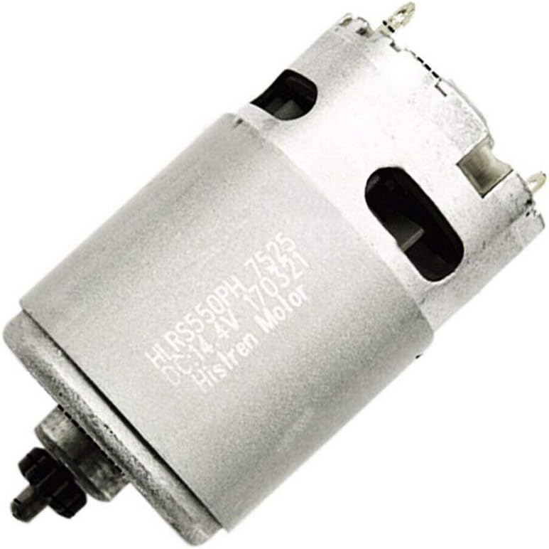 Motor, Metallmotor 13 Zähne Ersatzteile 14,4 V für Bosch GSR 14,4 2 Li / PSR14.4LI-2, Leerlaufdrehza