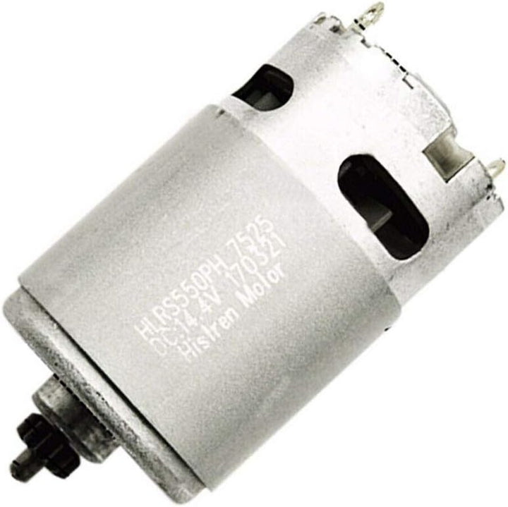 Motor, Metallmotor 13 Zähne Ersatzteile 14,4 V für Bosch GSR 14,4 2 Li / PSR14.4LI-2, Leerlaufdrehza