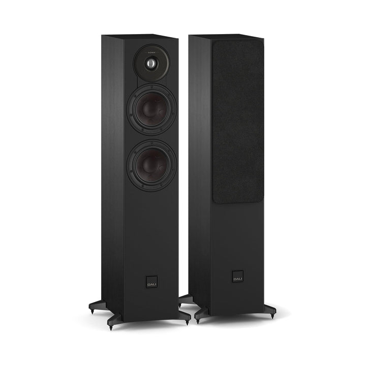 DALI Sonik 5 schlanke, bodenstehende passive HiFi-Lautsprecher – Dual 13,3 cm Clarity Cone Tieftöner
