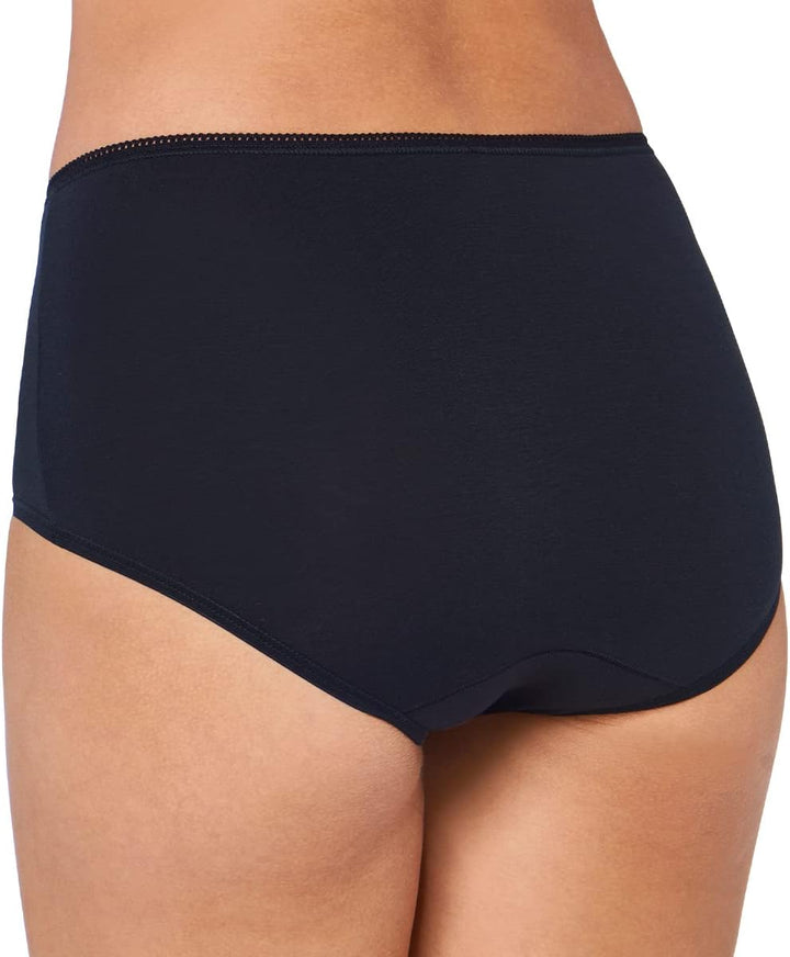 Sloggi Damen Slip (3er Pack) 40 6 X Schwarz, 40 6 X Schwarz