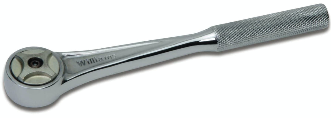 Williams B-52A 3/8-Zoll-Rundkopfratsche Rundkopf-Ratsche 7 5/8 Inch Chrom-finish, Rundkopf-Ratsche 7