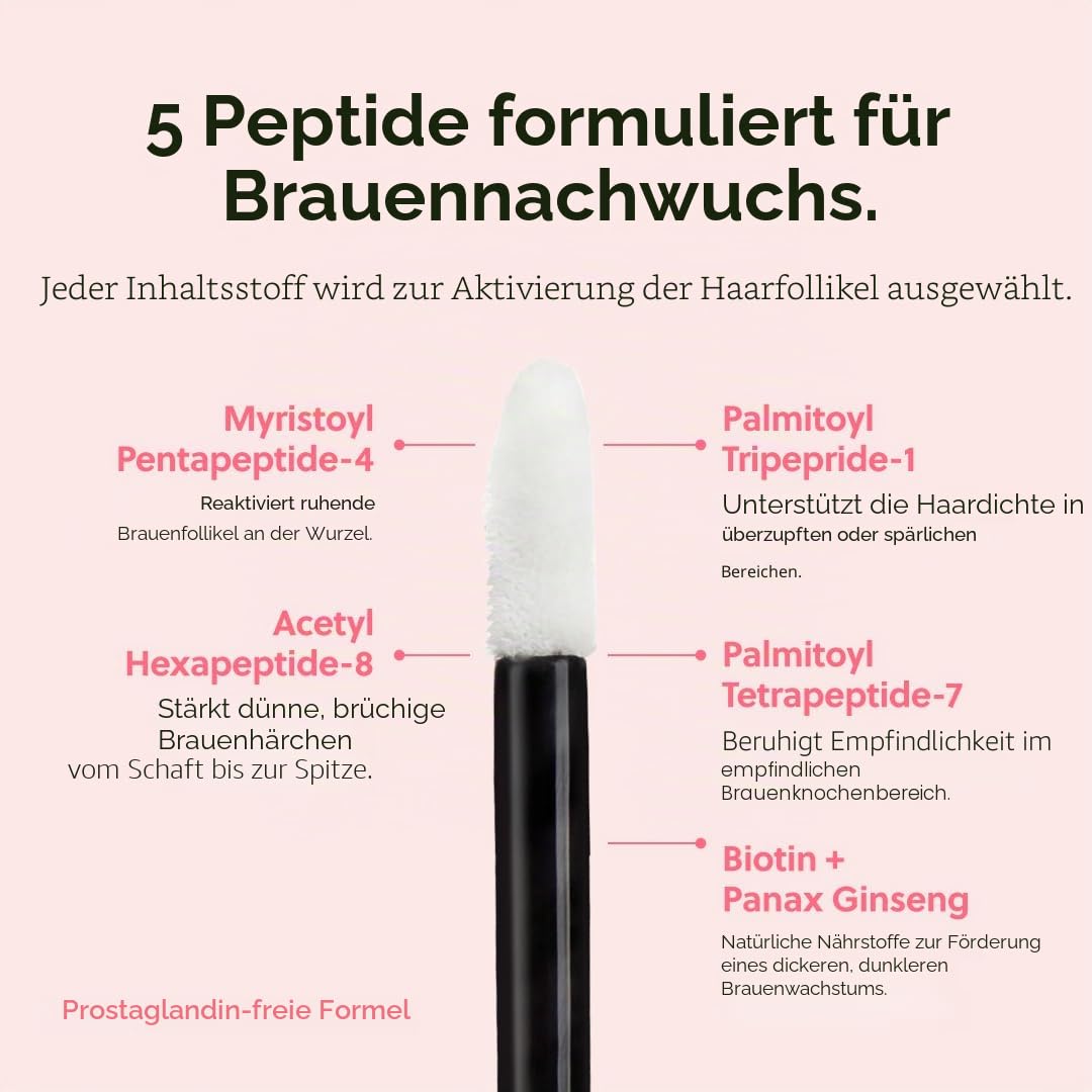 ForChics ForBrow Augenbrauenwachstumsserum für dickere Augenbrauen, natürlicher und organischer Cond