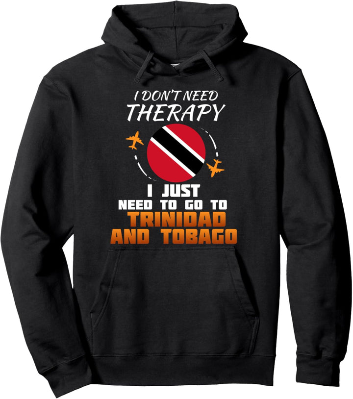 Trinidad und Tobago Flagge I Urlaub Trinidad und Tobago Pullover Hoodie