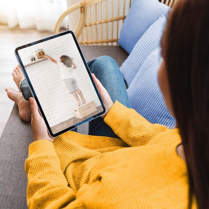 Hama Überwachungskamera innen (smarte WLAN Kamera mit Nachtsicht, 1080p, Aufzeichnung, Bewegungsmeld