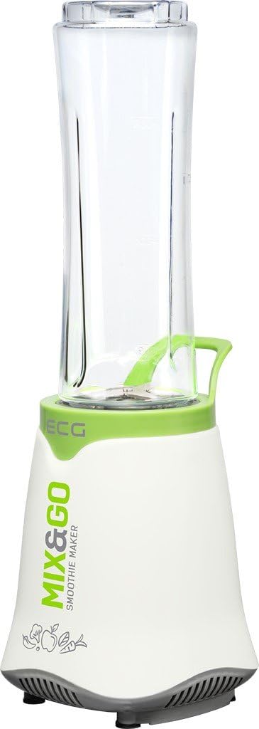 ECG SM 3510 Mix&Go Smoothie mixer, 350, Kunststoff, Weiss-Grün