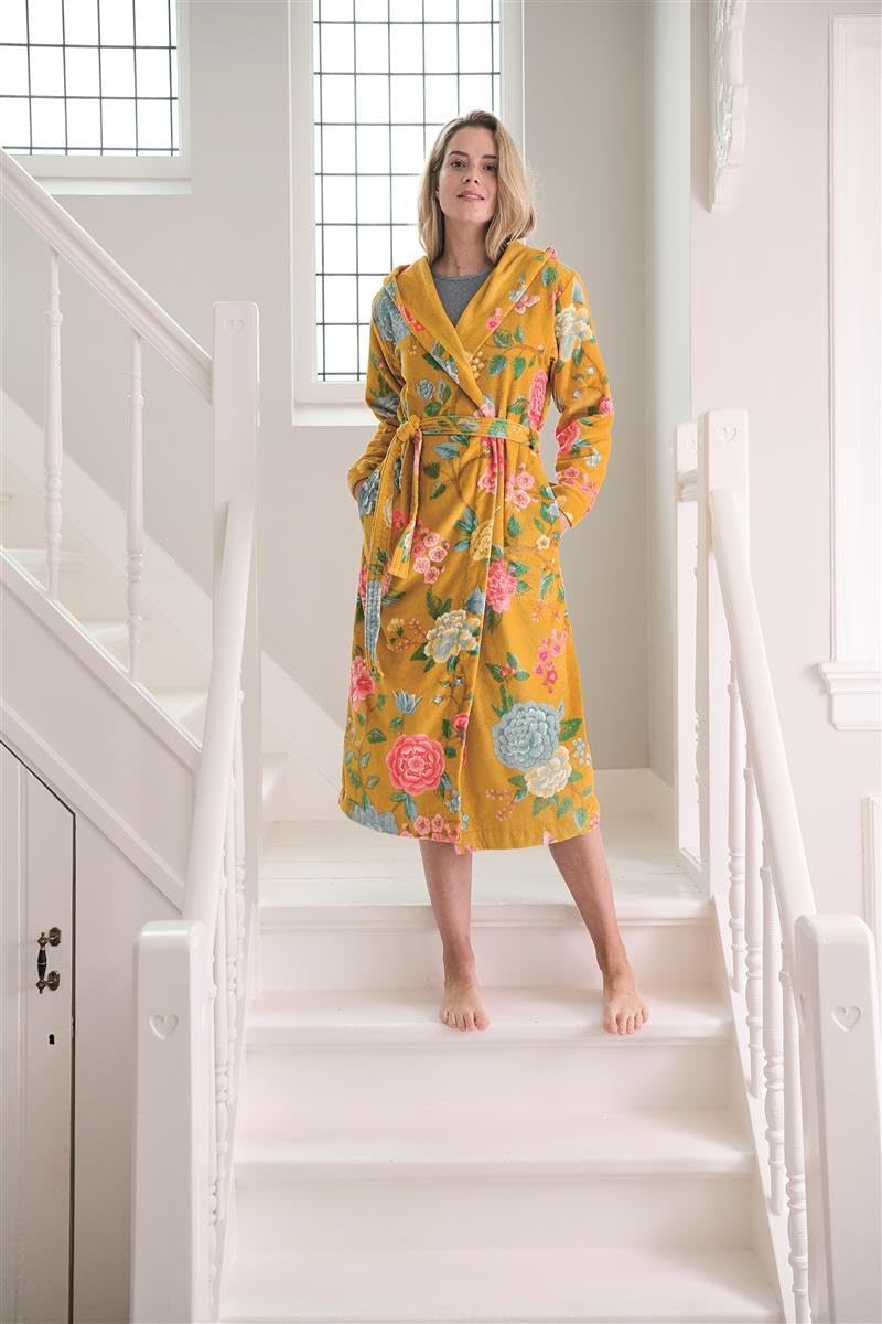 Pip Studio Bademantel Good Evening | Gelb - XL