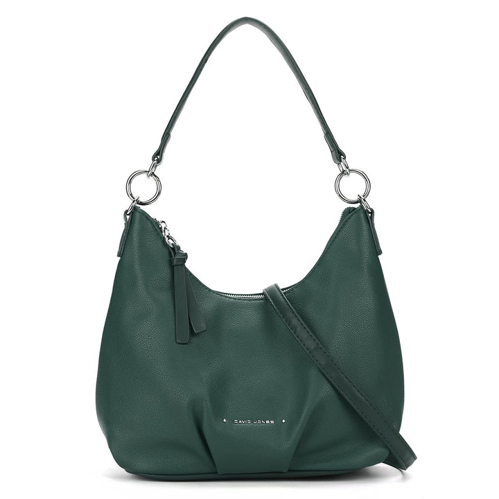David Jones - Damen Hobo Schultertasche - Mittelgrosse Handtasche PU Weiche Leder - Kleine Shopper T