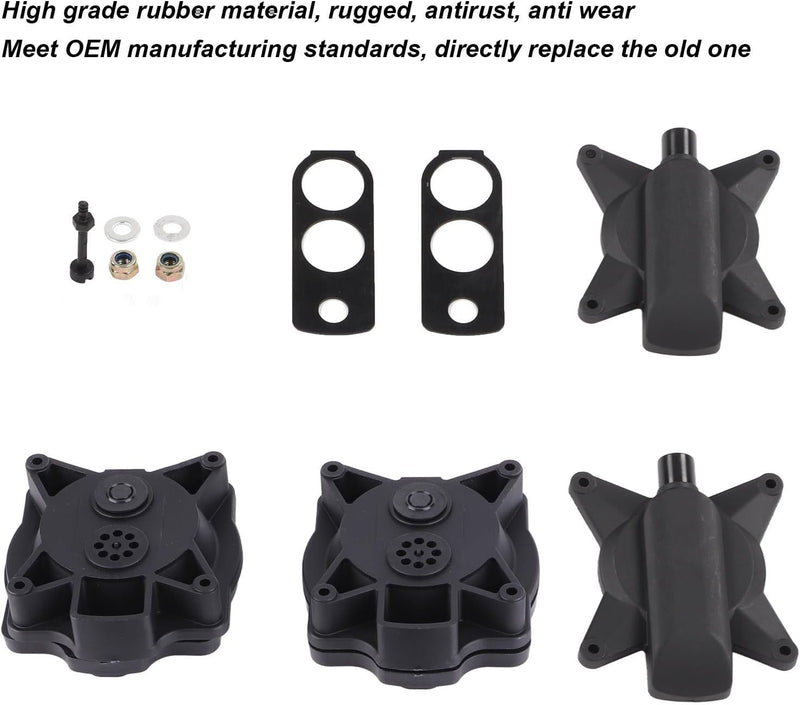 aqxreight Luftpumpen-Reparatursatz, Kompletter Austausch Des Luftpumpen-Membran-Reparatursatzes für