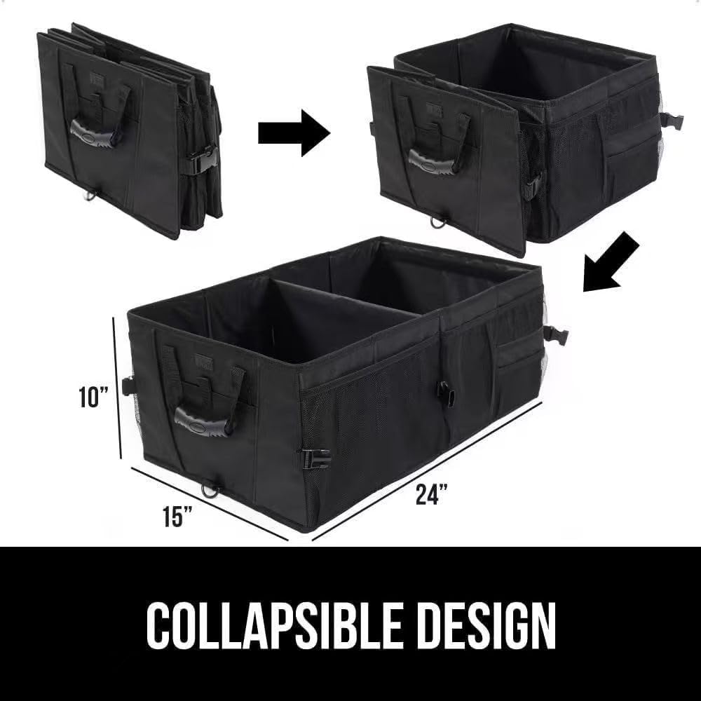 JMROY Kofferraum Organizer 45L Auto Kofferraumtasche | Organizer Auto | Faltbare, stabile und wasser