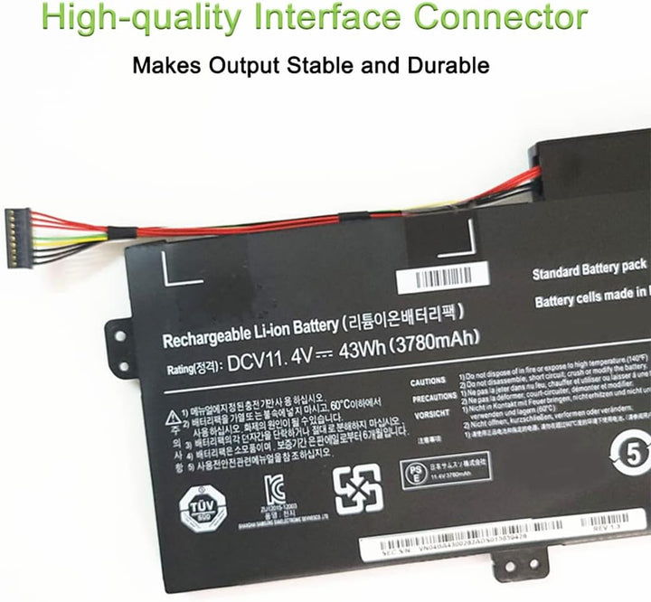 XITAIAN 11.4V 43Wh AA-PBVN3AB AA-PBVN2AB Ersatz Laptop Akku für Samsung BA43-00358A 1588-3366 NP370R
