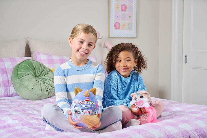 Rainbocorns Kittycorn Surprise Serie 3(Cleo) von ZURU, Plüschtier, Plüsch-Sammeltier, Überraschungse