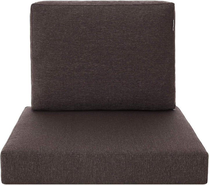 Kissen Set für Rattan / Korbsessel, Rückenlehne Sitz, Sitzkissen Outdoor Sitzpolster Gartenstuhl , S