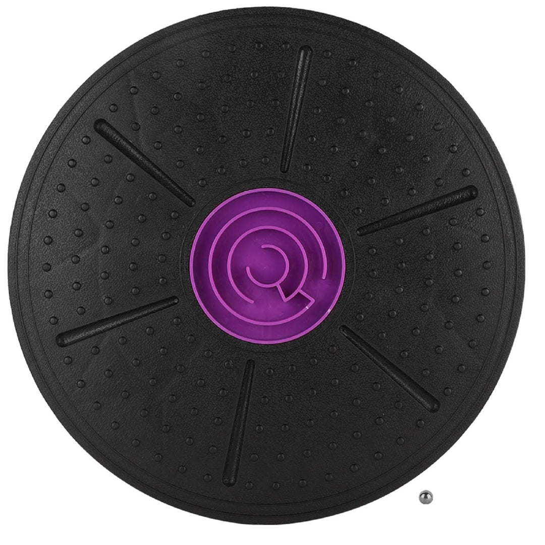 Purple Labyrinth Yoga-Balance-Board, Balance-Trainingsbrett, Balance Pad Yoga-Wackelbrett, Balance K