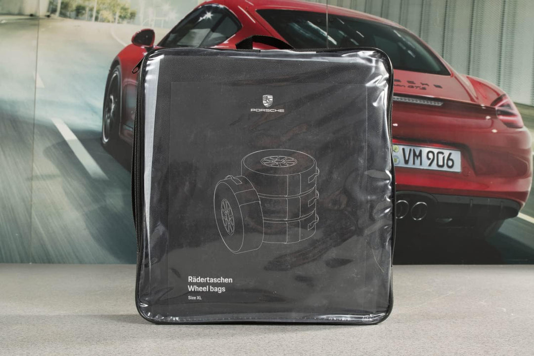Kompatibel mit Porsche Räder/Reifentaschen Grösse XL 911 991/992 /718 981/982 /Taycan/Panamera/Cayen