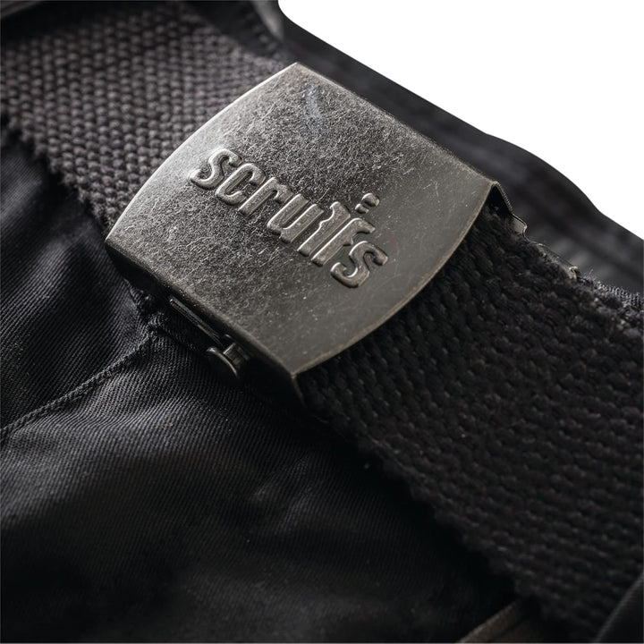 Scruffs Arbeitshose mit Holstertaschen „Pro Flex“, schwarz 30W / 30L, 30W / 30L