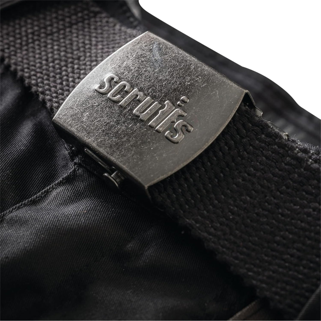 Scruffs Arbeitshose mit Holstertaschen „Pro Flex“, schwarz 28W / 30L, 28W / 30L