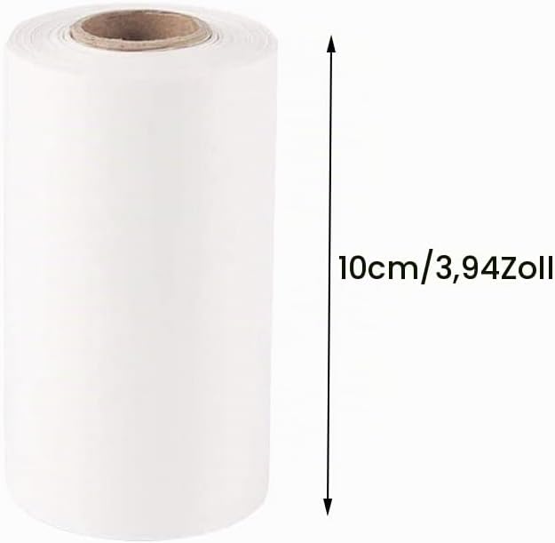 Antihaft-Backpapierrolle, doppelseitige Silikon-Kochblätter für Kuchenform, Küche, Zuhause – Weiss,