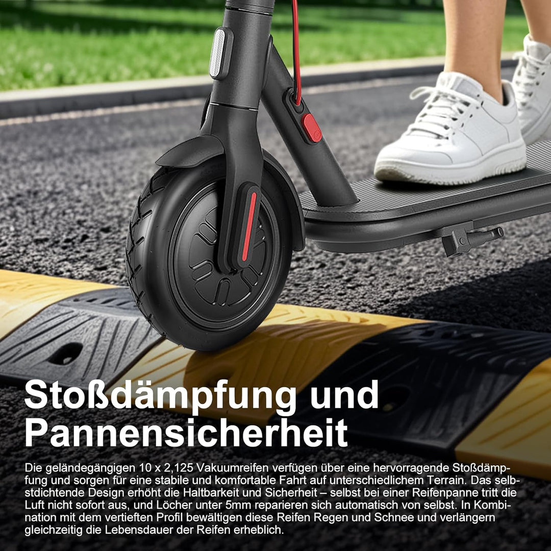 250 x 54 Selbstreparierende Reifen für Xiaomi Mi4 Lite/Pro Elektroroller, 10 x 2.125 Tubeless Reifen