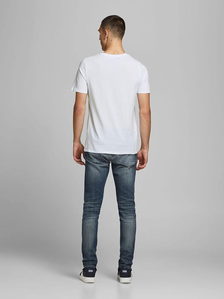 JACK & JONES Herren T-Shirt (3er Pack) S - White / White / White, S - White / White / White