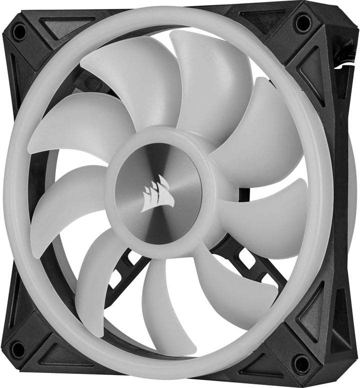 Corsair iCUE QL140 RGB, 140-mm-RGB-LED-PWM-Lüfter (68 Einzeln Ansteuerbare RGB-LEDs, Schwindigkeiten