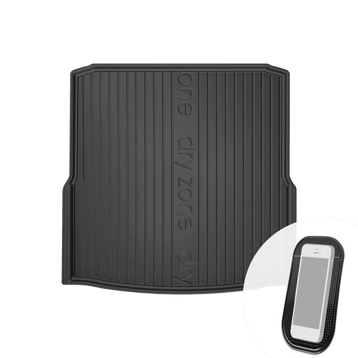 moto-MOLTICO Gummi Kofferraumwanne Kofferraummatte passend für Skoda Superb II Kombi 2008-2015