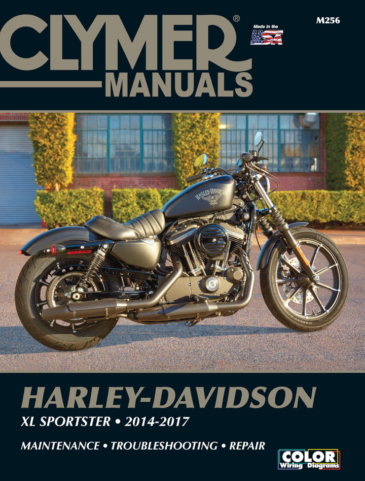 Harley-Davidson XL Sportster (14-17) Clymer Repair Manual (Clymer Manuals, 256)