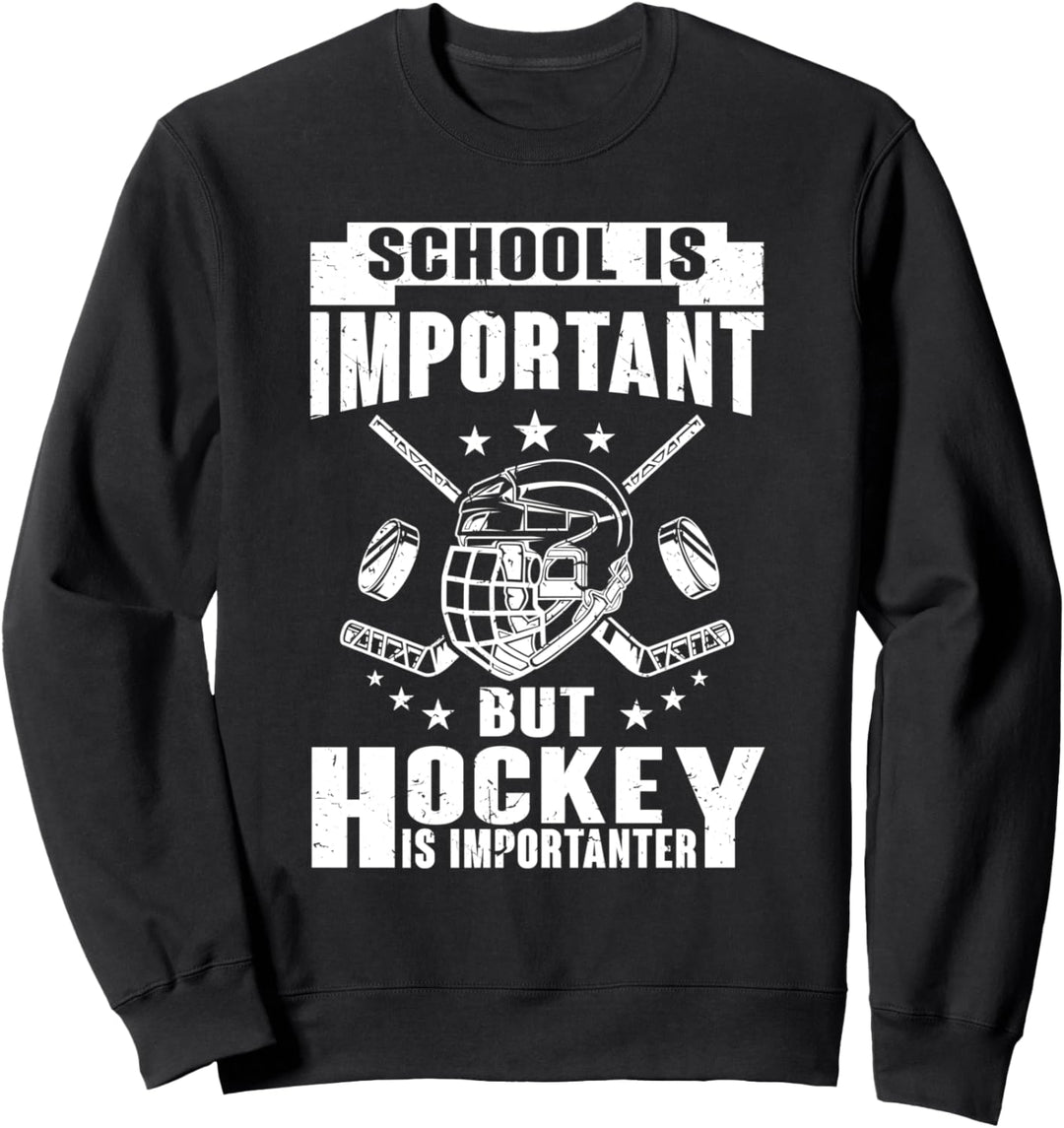 Lustige Eishockey Geschenke - Eis Hockey Spieler Sweatshirt