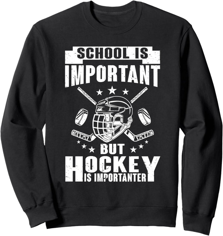 Lustige Eishockey Geschenke - Eis Hockey Spieler Sweatshirt