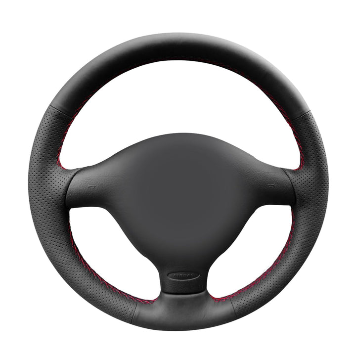 MEWANT Lenkradbezug für Golf 4 für Passat B5 für Polo MK6 für Seat Leon 1M für Fabia 1(6Y) Hand Nähe