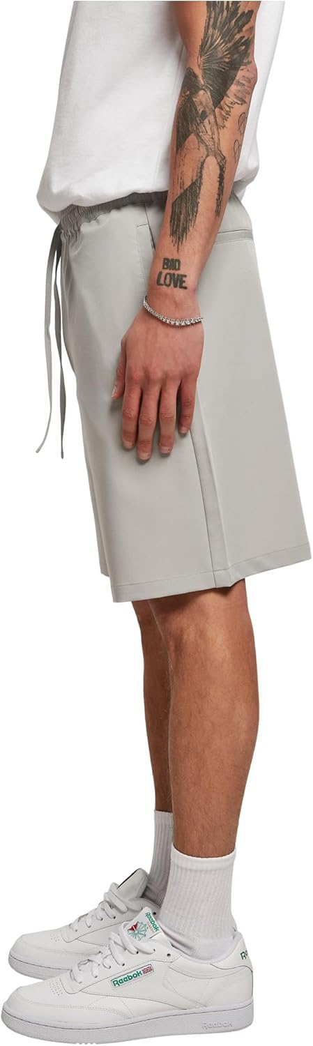 Urban Classics Herren Comfort Shorts Klassische Shorts XS Lightasphalt, XS Lightasphalt