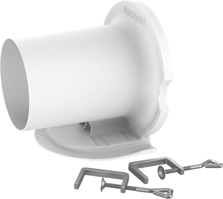 Browin 310090 Applikator für Räuchernetze, Kunststoff, Weiss + Netz 3m, Applikator für Räuchernetze