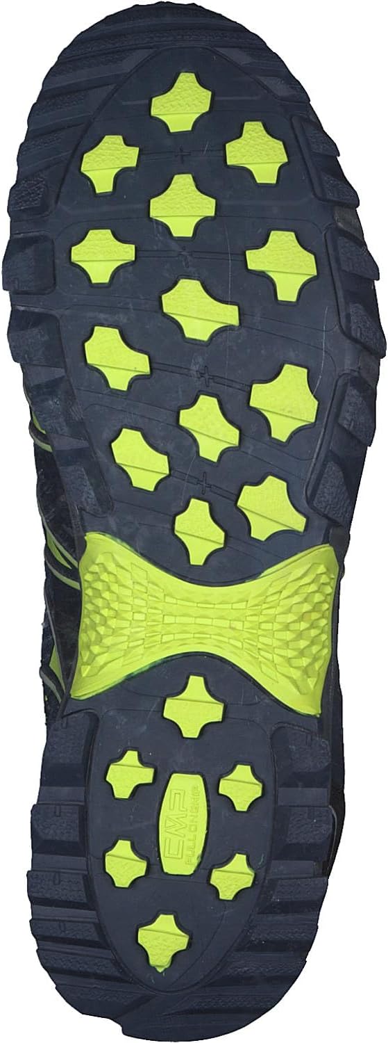 CMP Herren Altak Wp Trail Running Shoe 39 EU Blue Ink Yellow Fluo, 39 EU Blue Ink Yellow Fluo