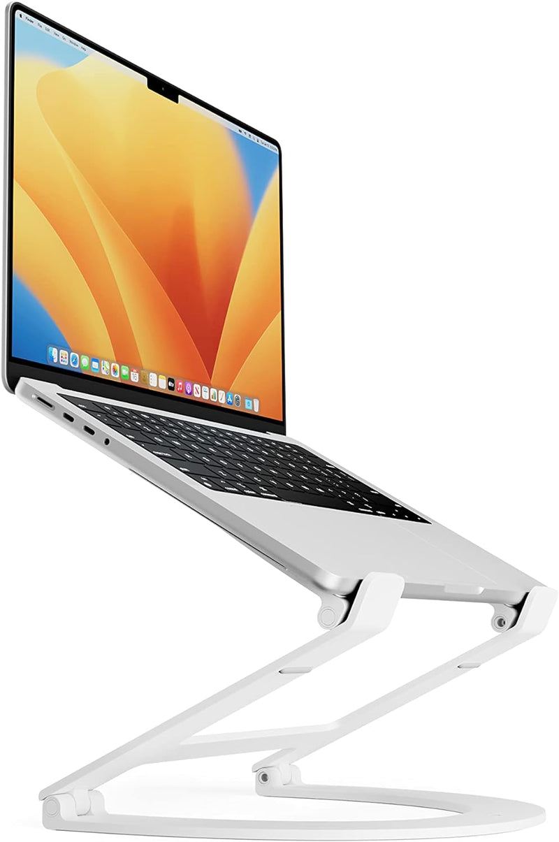 Twelve South Curve Flex | Ergonomischer höhen- und winkelverstellbarer Aluminium-Laptop-/MacBook-Stä