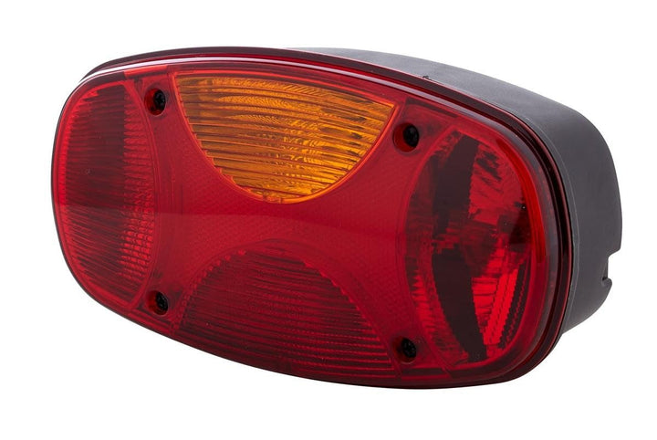 HELLA - Heckleuchte - Cargoluna - Glühlampe - 12V - Anbau/geschraubt - Lichtscheibenfarbe: mehrfarbi