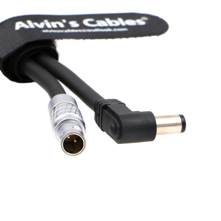 Alvin's Cables Z CAM E2 Flagship Stromkabel 2 Pin Stecker rechtwinklig DC von Nitze Plate, 2 Pin