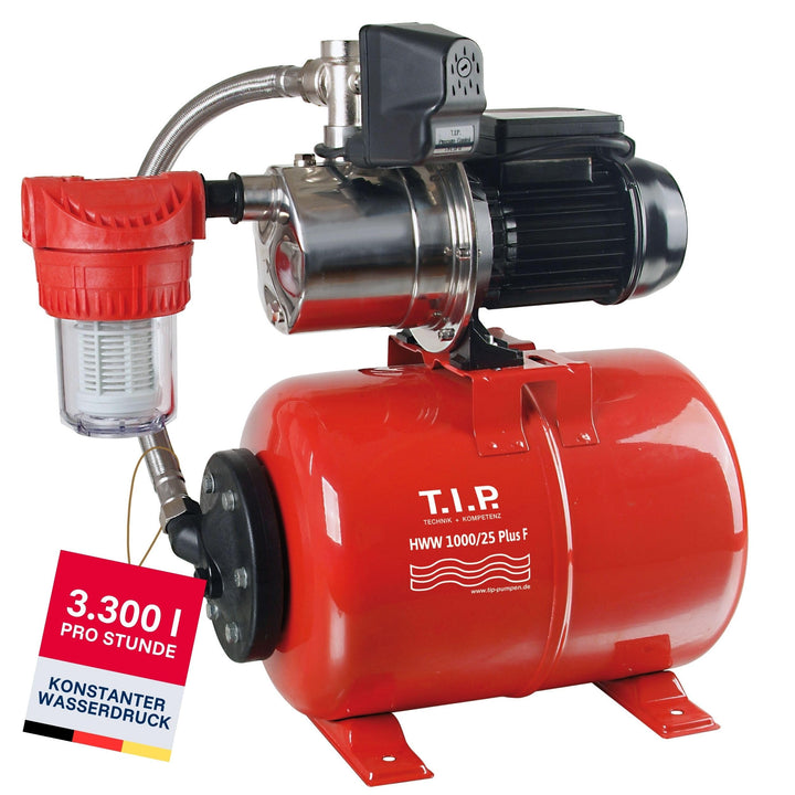 T.I.P. 31144 Hauswasserwerk HWW 1000/25 Plus F mit