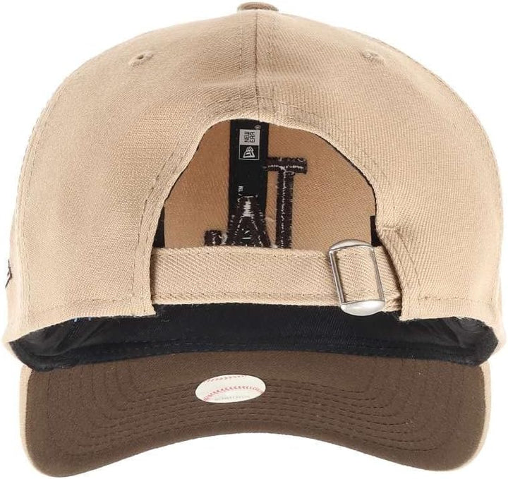 New Era 9Twenty Cap MLB Basecap Baseball Verstellbar Kappe 920-Dodgers-Camel#30887 Einheitsgrösse, 9
