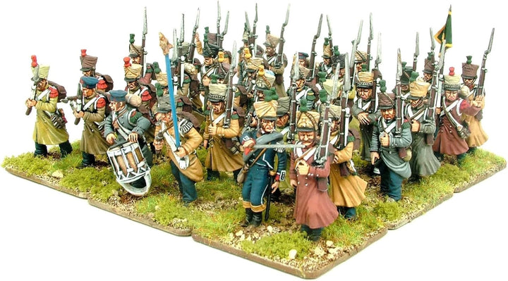 Victrix VX0016 - Napoleons französische mittlere kaiserliche Garde - 60er Set Box - 28mm Plastikmini