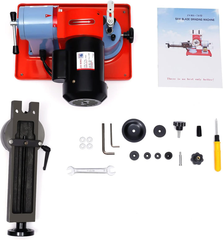 250W Sägeblattschärfgerät, 2850Rpm Schärfmaschine, Verstellbarer Blattschärfer für 80-700 mm Sägeblä
