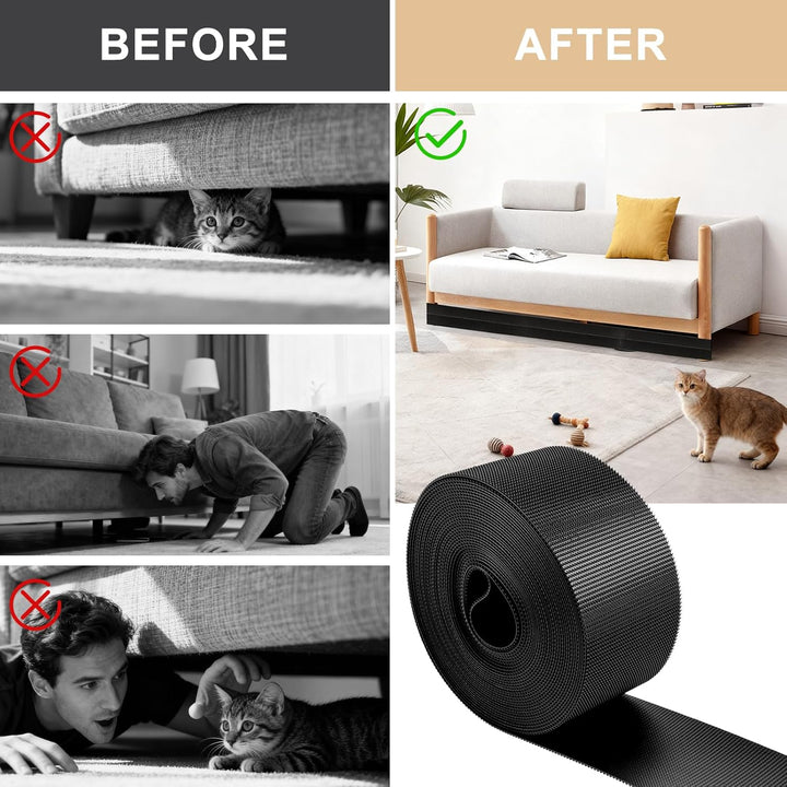 Spielzeugblocker Couch für Haustiere, Couch Spielzeug Blocker 6mx5cm Couch Stopper Sofaschutz Katze