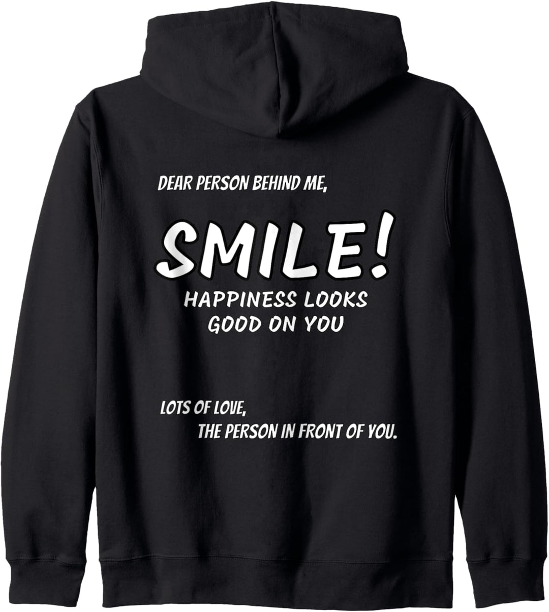 Dear Person Behind Me Hoodie Zitat Hoodies Kapuzenjacke
