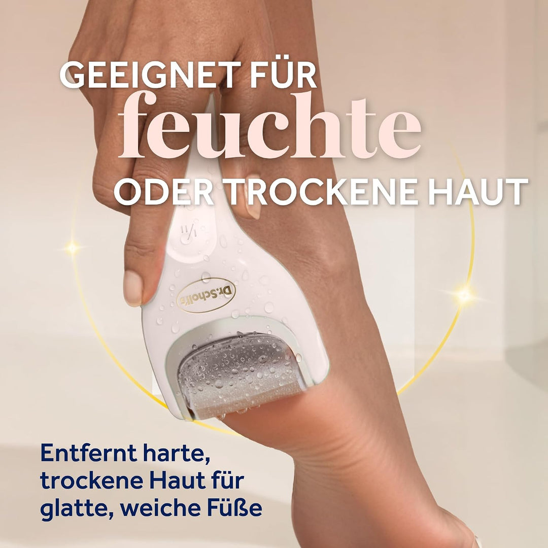Dr. Scholl's Pedi Perfect Luxe Elektrische Fussfeile