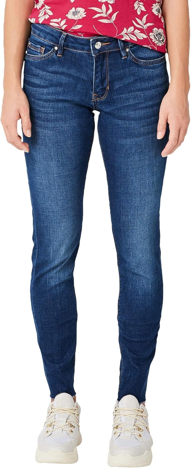 s.Oliver Damen 14.909.71.5868 Skinny Jeans, Blau (Blue Denim Stretch 57z6), 36 /L30 (Herstellergröss