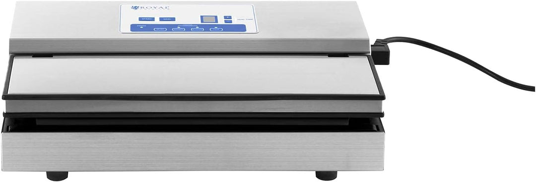 Royal Catering RCVG-41Vakuumierer Edelstahl Vakuumiergerät Einschweissgerät Vakuummaschine 31 cm