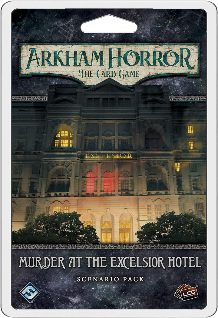 Fantasy Flight Games , Arkham Horror The Card Game: Scenario Pack - 5. Murder at The Excelsior Hotel